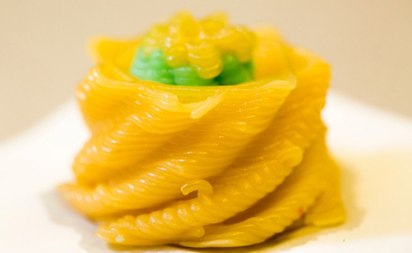 3D-printed food