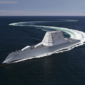 Stealthy warship USS Zumwalt to test its weapons